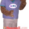 Professional Plush Brown Squirrel Mascot Costume