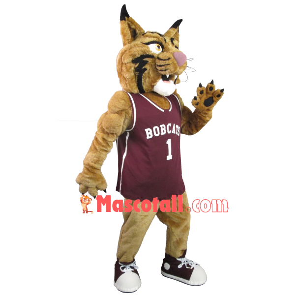 Powerful Basketball Player Tiger Mascot Costume