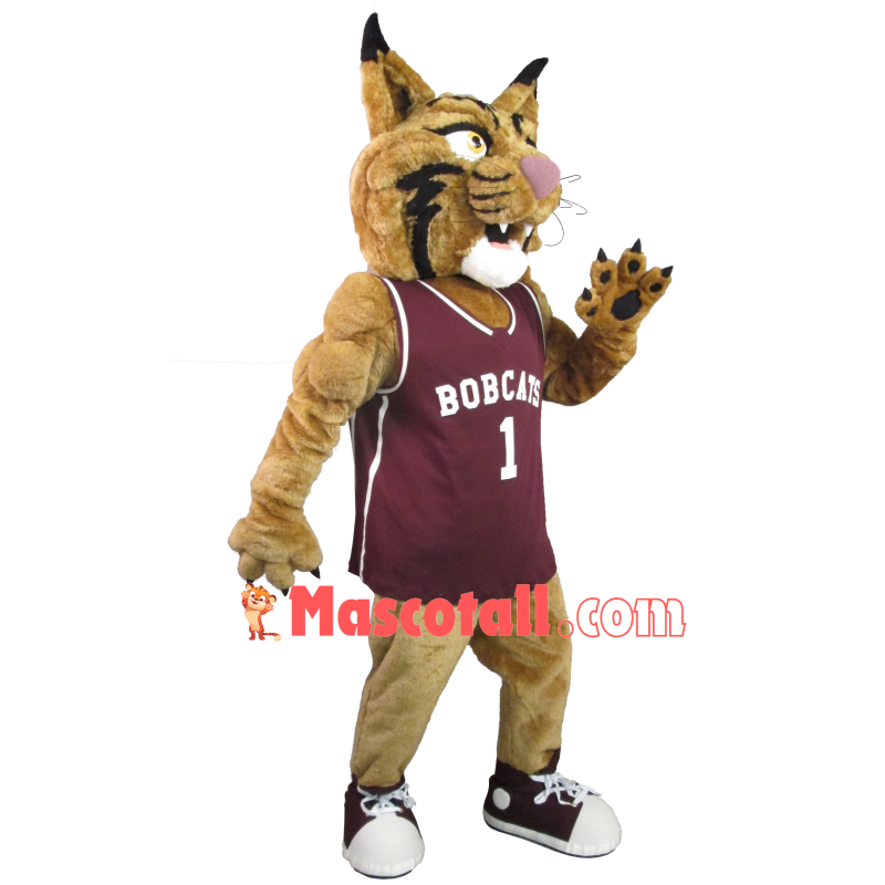 Powerful Basketball Player Tiger Mascot Costume