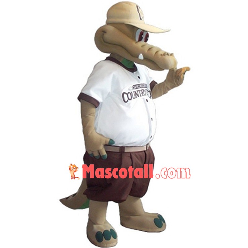 Network Technician Crocodile Mascot Costume