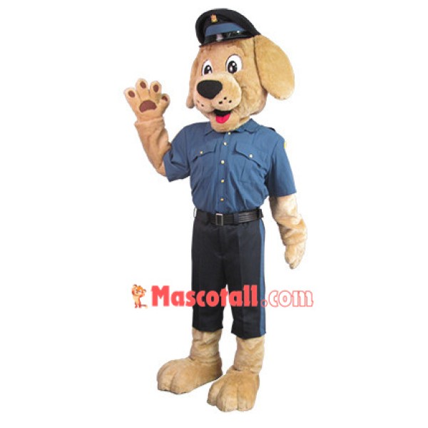 Police Dog Of Justice Mascot Costume