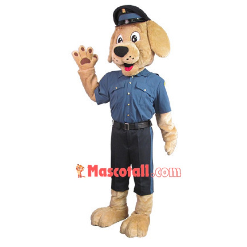 Police Dog Of Justice Mascot Costume