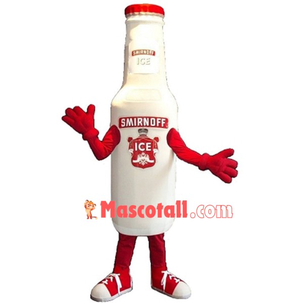 Smirnoff Vodka Wine Bottle Mascot Costume