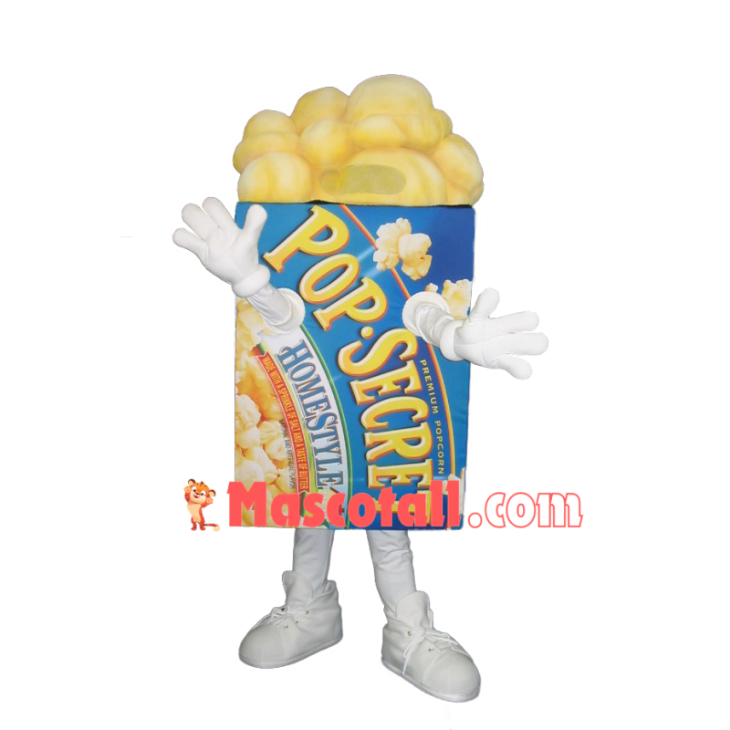 Full Of Family Pack Popcorn Mascot Costume
