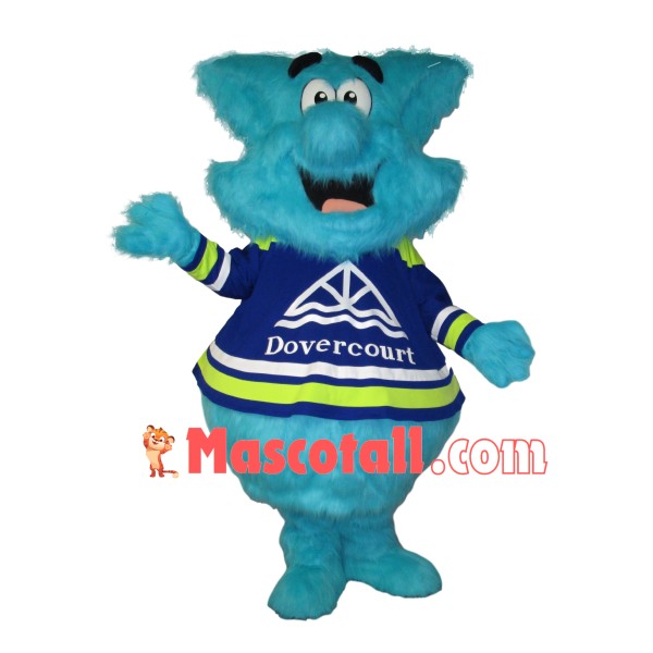 Furry Monster Mascot Costume Of International School