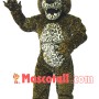 Violent Leopard With Full Muscle Mascot Costume