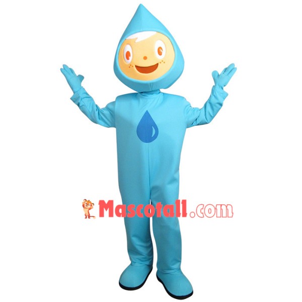 Energy Saving Water Drop Doll Mascot Costume