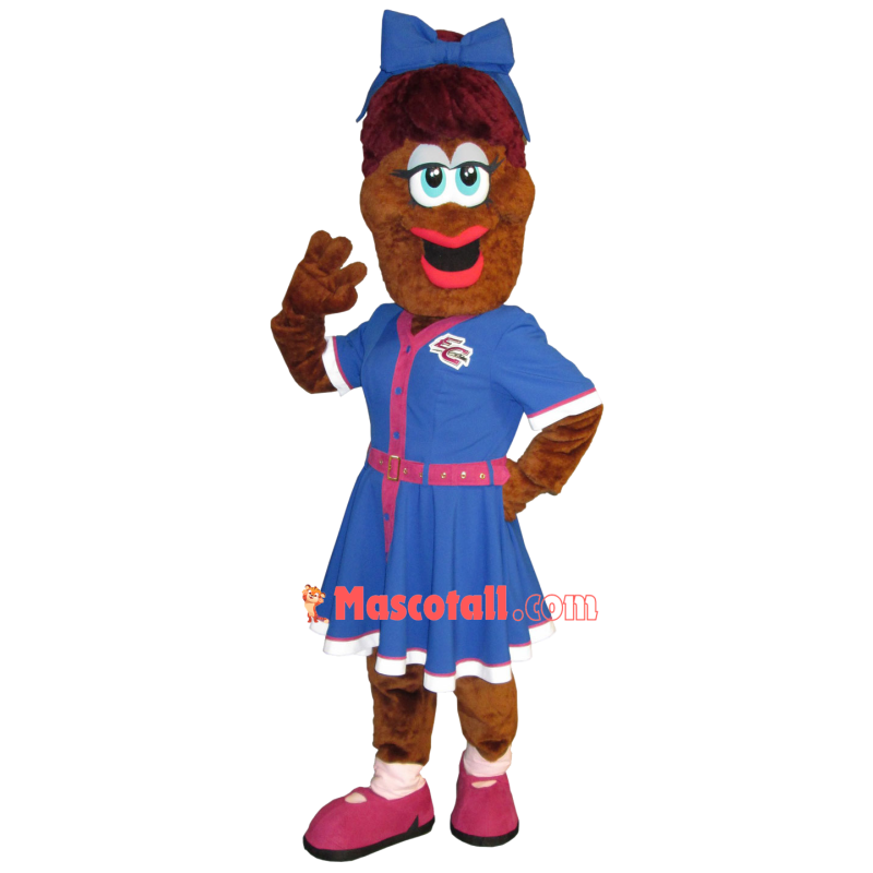 Sexy Brewery Female Doll Mascot Costume