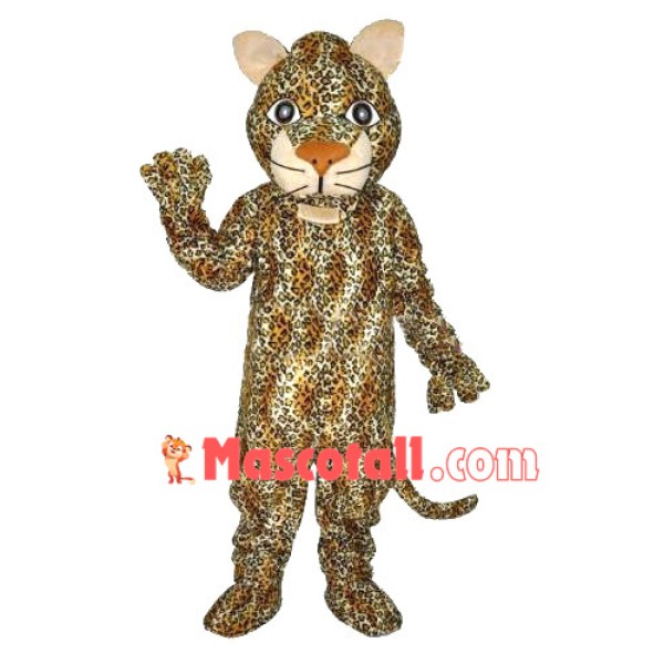 Tamed Leopard Mascot Costume