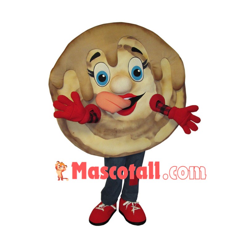Baumkuchen Full Of Sauce Mascot Costume