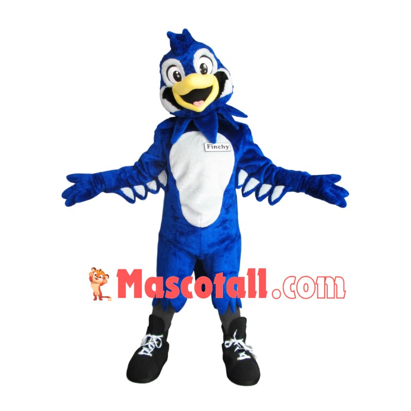 Club Member Blue Bird Mascot Costume