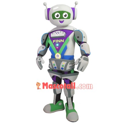 Omnipotent Command Type Robot Mascot Costume