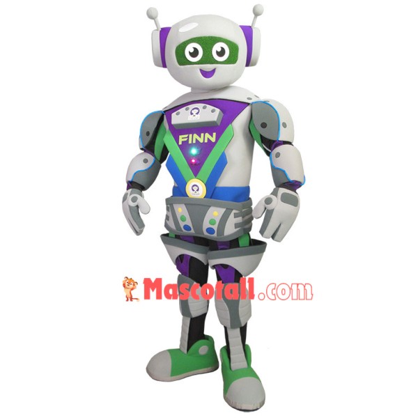 Omnipotent Command Type Robot Mascot Costume