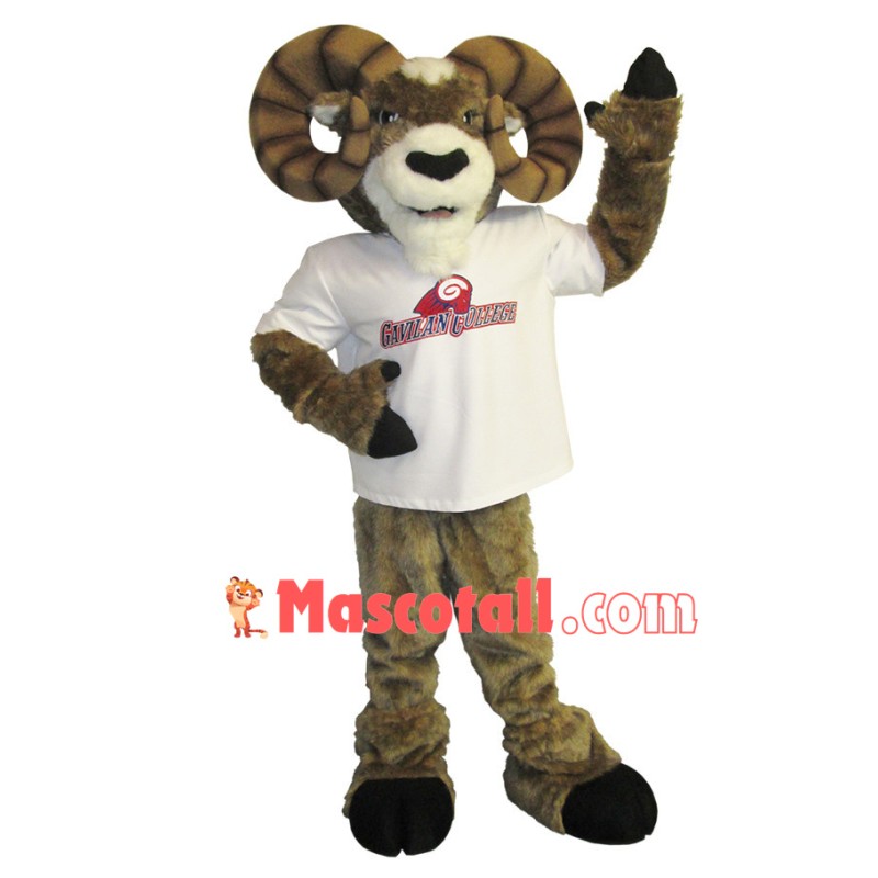 Perseverance Of The Adult Antelope Mascot Costume For College