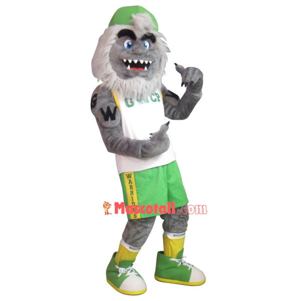 Sport Muscle Ape Of Warriors Mascot Costume