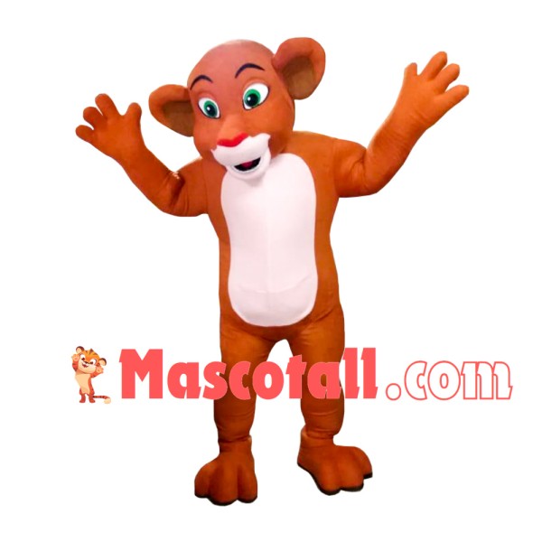 Baby Brown Lion Mascot Costume