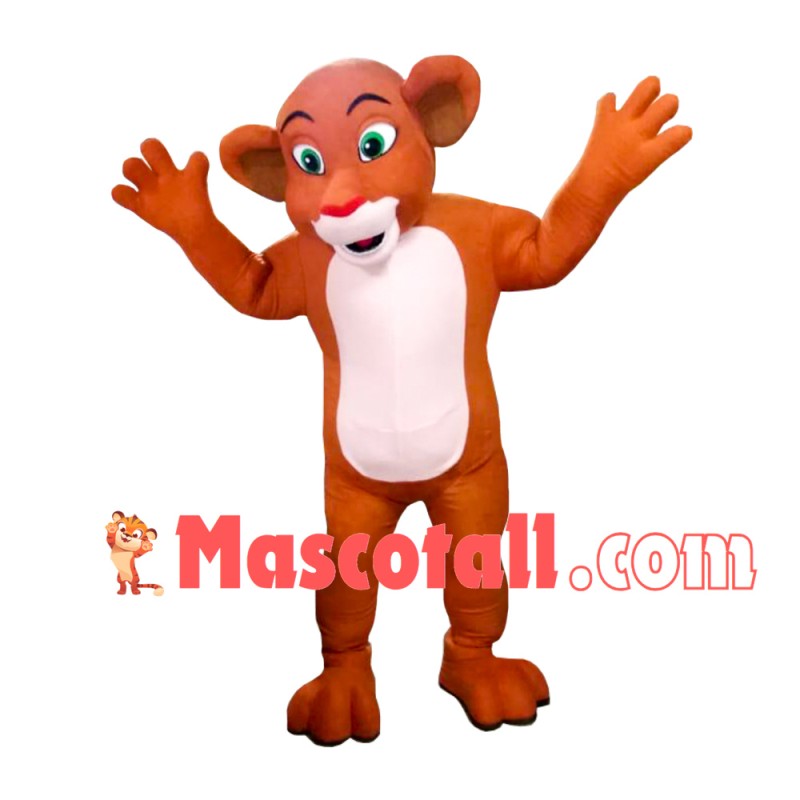 Baby Brown Lion Mascot Costume