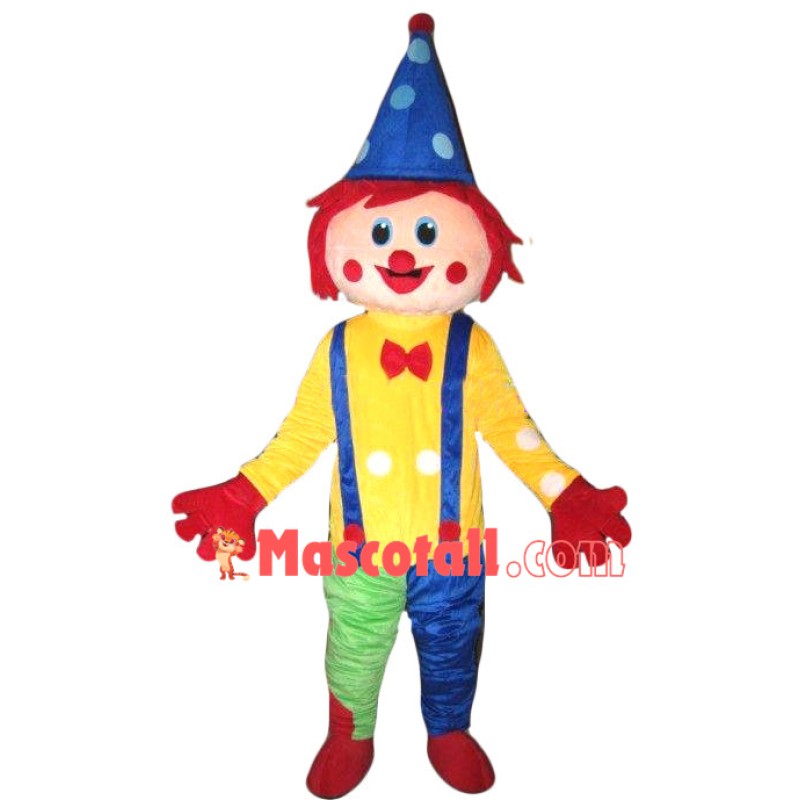 Interesting Clown Mascot Costume