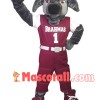 Lively Grey Ram Of Youth Association Mascot Costume