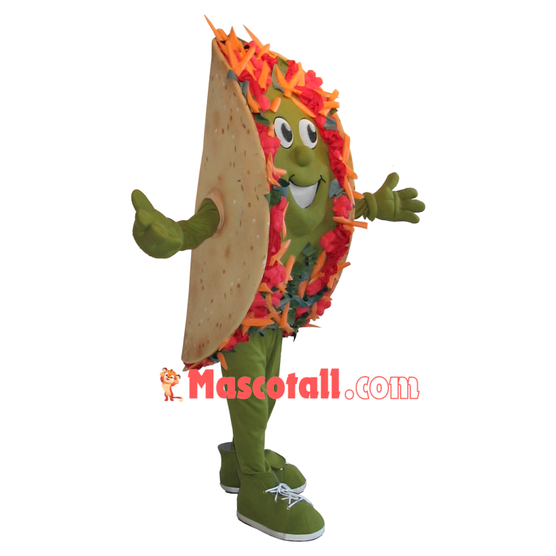 Spicy Vegetable Crispbread Mascot Costume