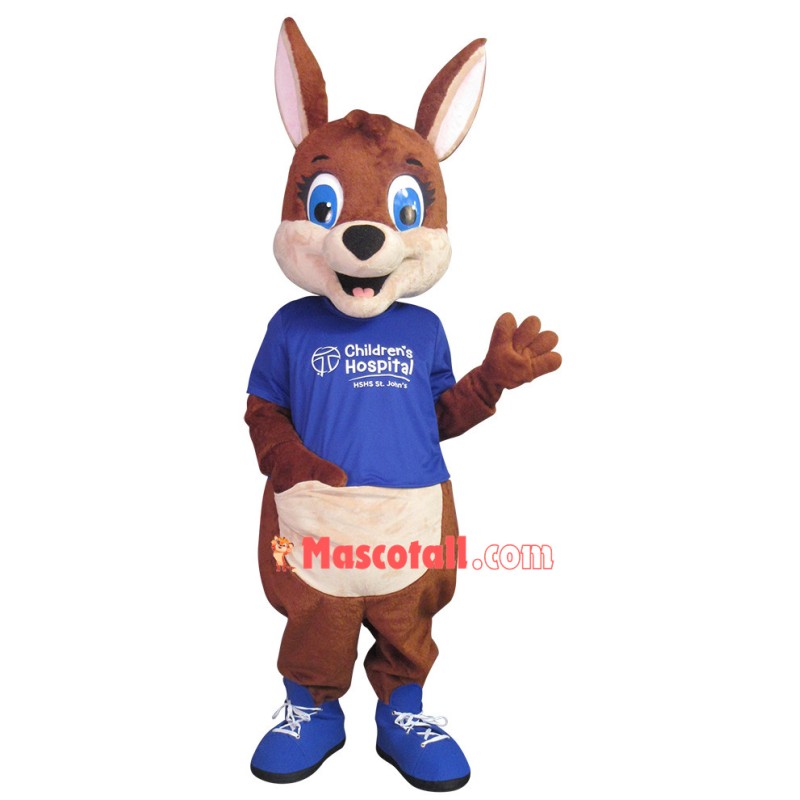 The Kind Kangaroo Of The Childrens Hospital Mascot Costume