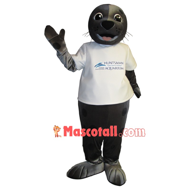 Sea Lion Receptionist Of Aquarium Mascot Costume