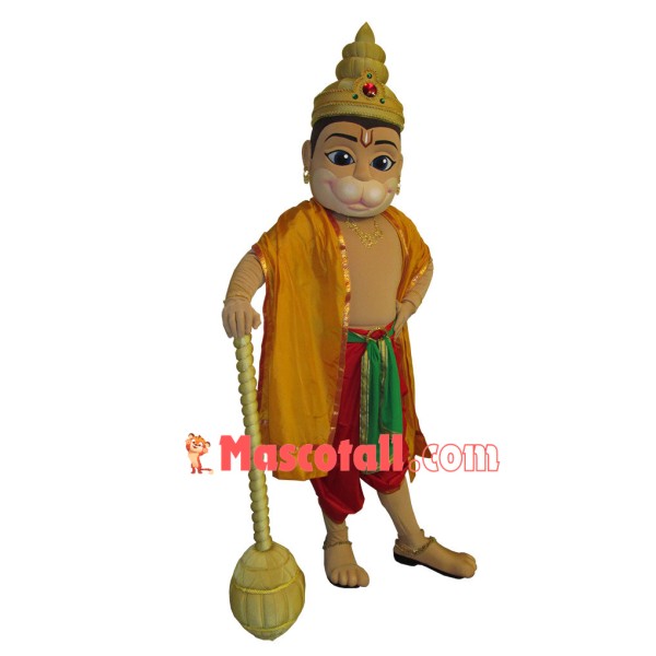 Western Buddha Holding Meteor Hammer Mascot Costume