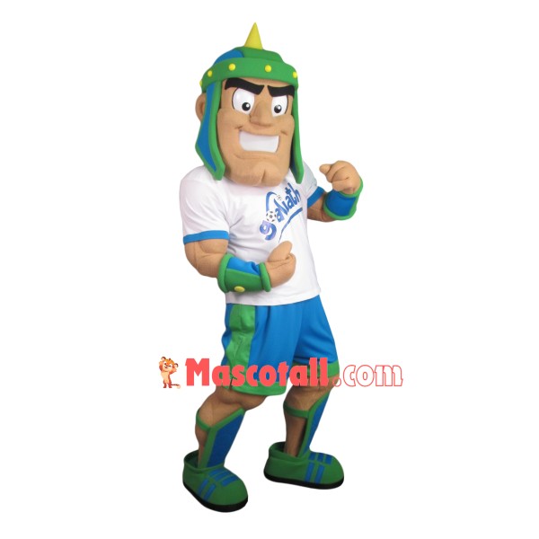 Lightly Trained Powerful Soldier Mascot Costume