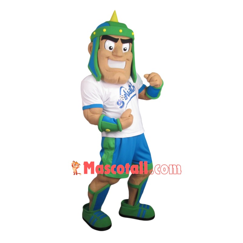 Lightly Trained Powerful Soldier Mascot Costume