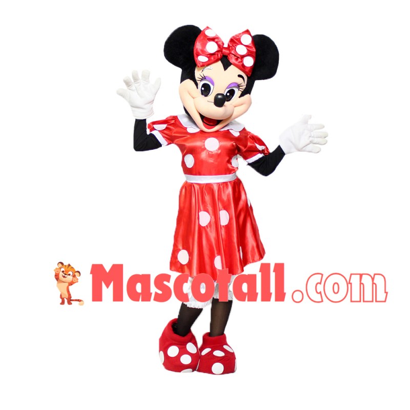 Bowknot Minnie Mascot Costume for Party