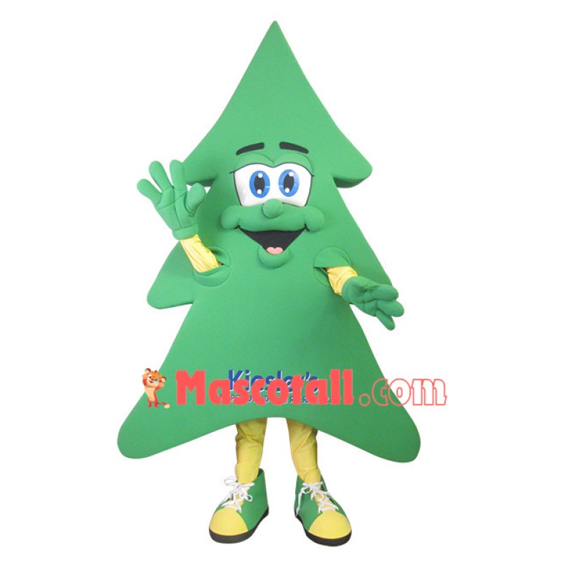 Pine Tree For Camping Site Mascot Costume