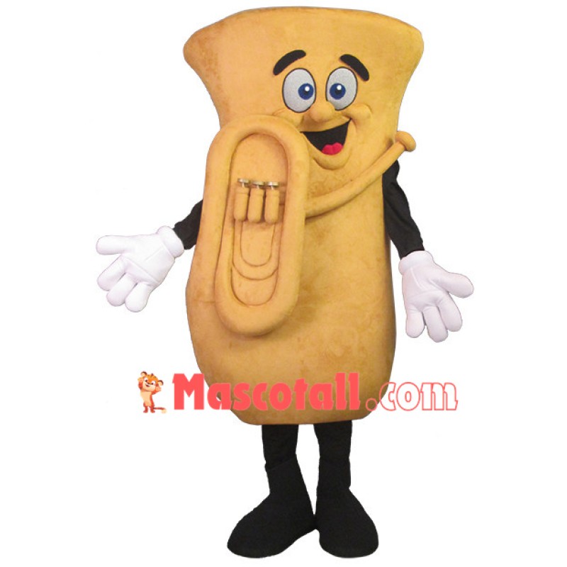 Expensive Professional Saxophone Mascot Costume