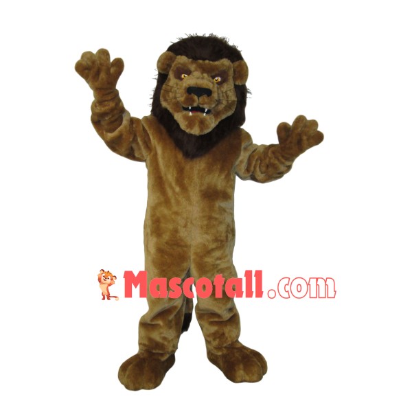 Confused Sleepy Lion Mascot Adult Size Costume