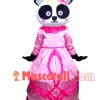 Princess Dress Panda Mascot Costume