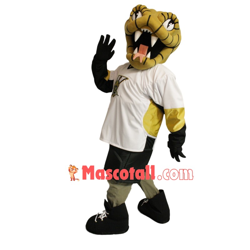 Amazing Sharp Teeth Python Player Mascot Costume