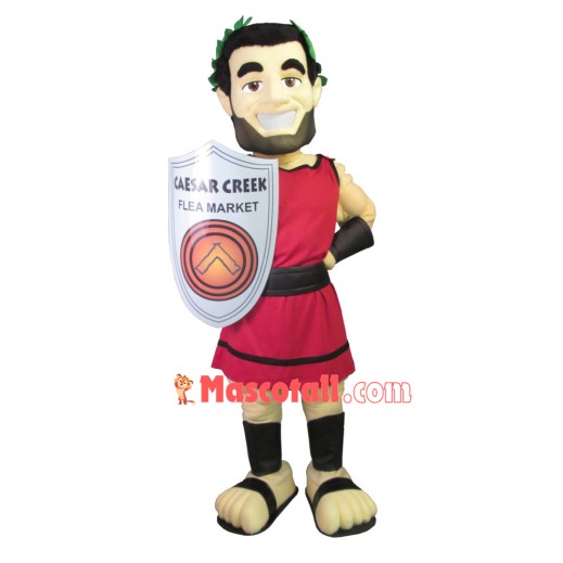 Primitive Warrior Of Flea Market Mascot Costume