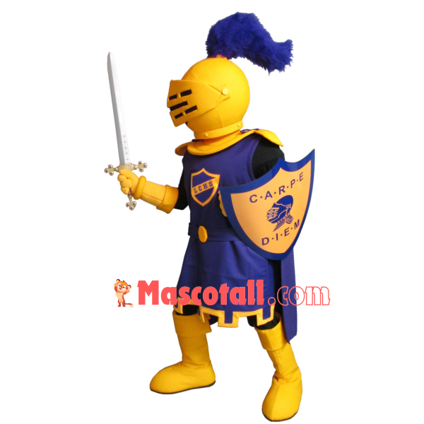 Charged Death Squad Warrior Mascot Costume