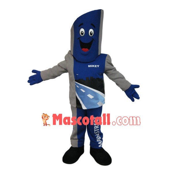 Three-dimensional Narrow Center Street Mascot Costume