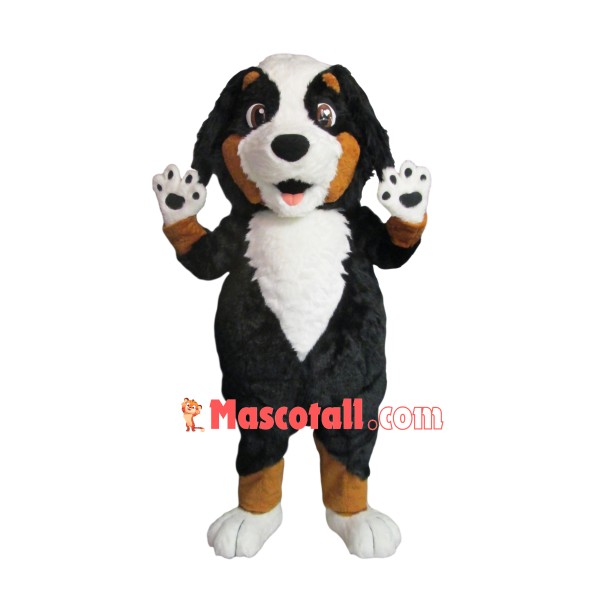 Mixed Furry Lovely Puppy Mascot Costume