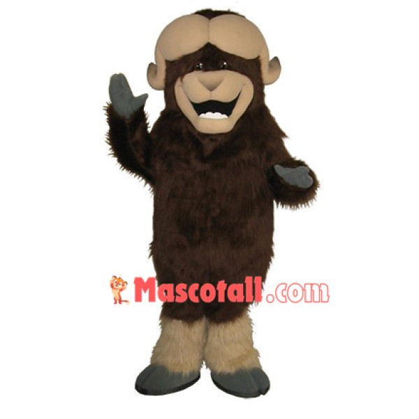 Wanton Cheerful Long-haired Tibetan Antelope Mascot Costume