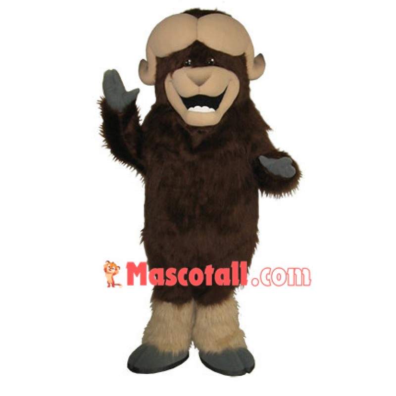 Wanton Cheerful Long-haired Tibetan Antelope Mascot Costume