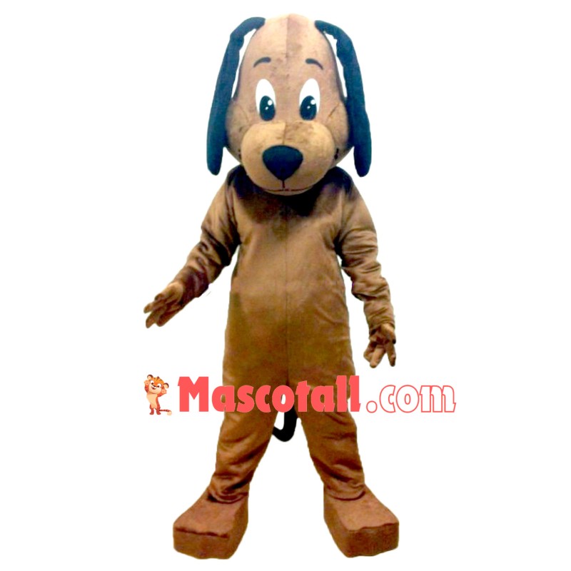 Well Behaved Brown Dog Mascot Costume