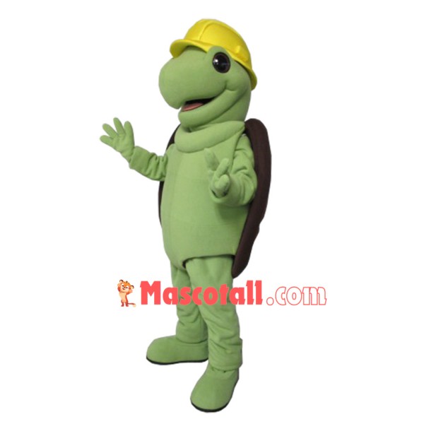 Kindly Guided Tortoise Engineer Mascot Costume