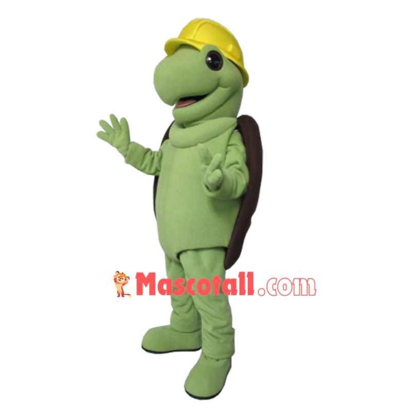 Kindly Guided Tortoise Engineer Mascot Costume