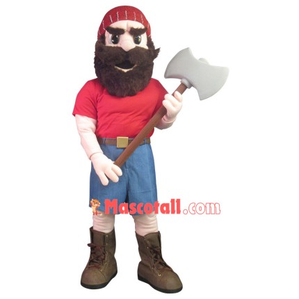 Powerful Hangman Holding The Axe Mascot Costume