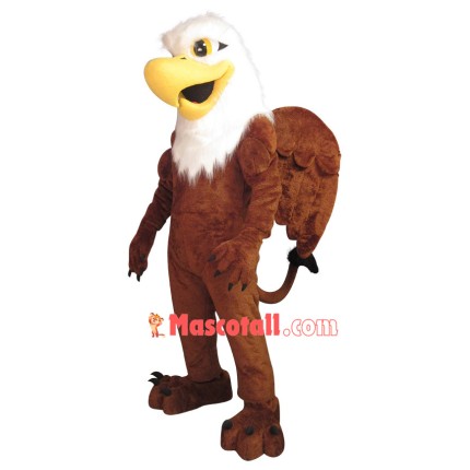 Sacred Male Vulture With Tail Mascot Costume