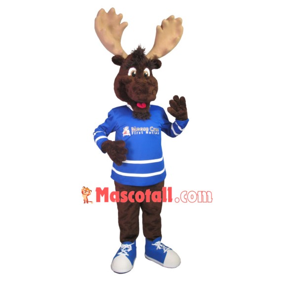 Representative Moose of The Market Website Mascot Costume