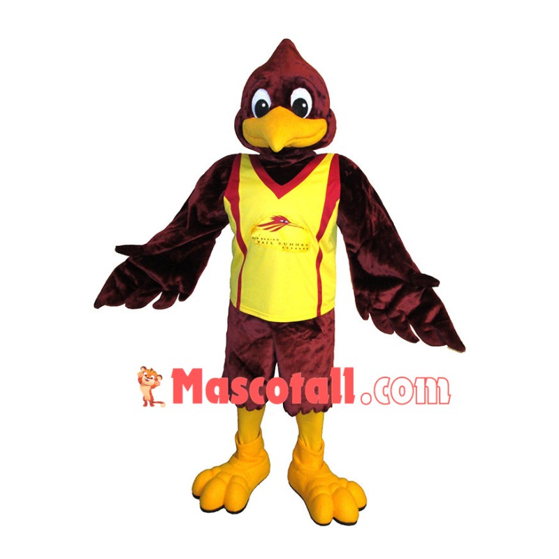 Adult Plush Sport Bird Mascot Costume