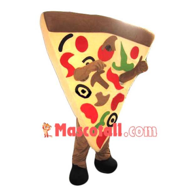 Piece Of Sausage Pizza Mascot Costume