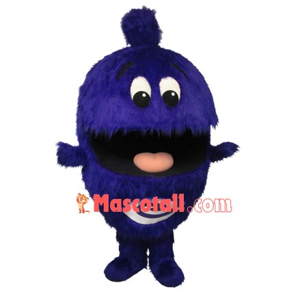 Entertaining Big-mouthed Doll Mascot Furry Costume